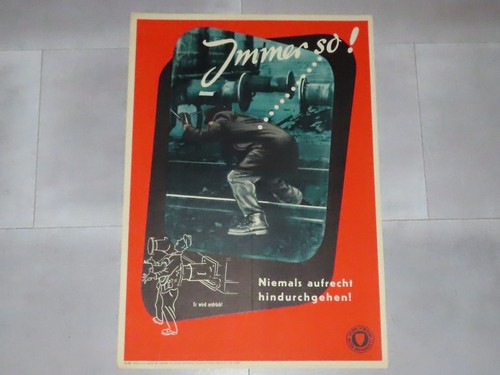 Plakat deutsche bundesbahn - plakat,