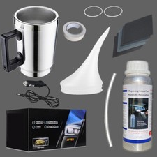 200ml Profi Scheinwerfer Aufbereitung Set / Bedampfen / Reparatur  / Bedampfer