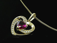 333 Gold Herz Anhänger