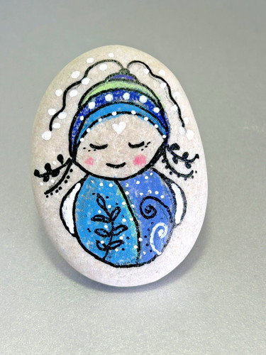 Kunst stein bemalter - kunst, &