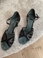 Tanzschuhe 40, Rosso Latino, in schwarz, top, Leder