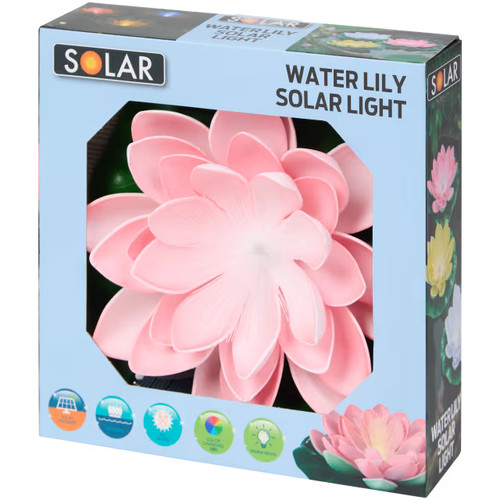 Solar seerose led - solar,