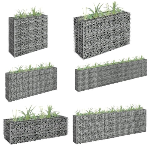 Gabionen hochbeet pflanzkasten - gabionen,