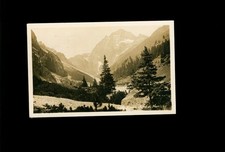 Ansichtskarte Pinnistal Stubaier Alpen und Habicht gelaufen 1932