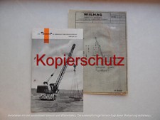 Wilhag Langenfeld Universal-Automobilbagger Favorit UA 521 Prospekt um 1955