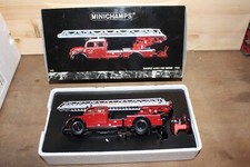 (BE0211) 1:43 Minichamps Magirus 6500S Fire Engine 1954 Feuerwehr  in OVP