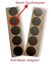 10 Stk.NFC Anti-Metal  Sticker zur Adaption Ihrer normalen NFC-Tags mit 25mm Φ ✅