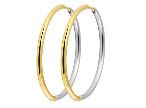 Titan titanium klapp creolen - titan,