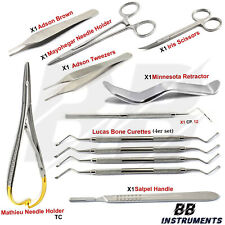 "Zahnimplantat Oralchirurgie Lucas Kürette Zahnheilkunde Chirurgische Instrument