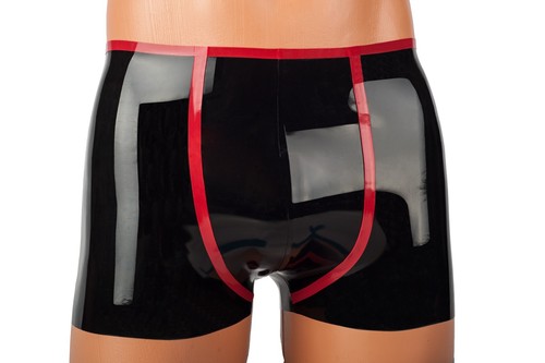 Latex herren shorts retro - latex,