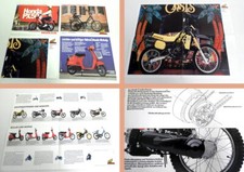 Honda Melody, Camino C ... Roller Mokick Mofa 4 Prospekte