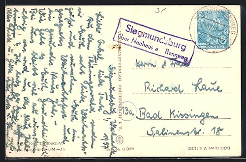 Landpoststempel siegmundsburg - landpoststempel,