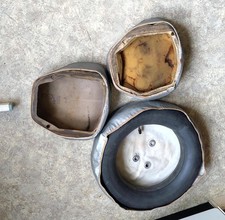 Schonbezüge Sitz & Ersatzrad IWL Roller Berlin SR 59    Sie bieten hier auf eine