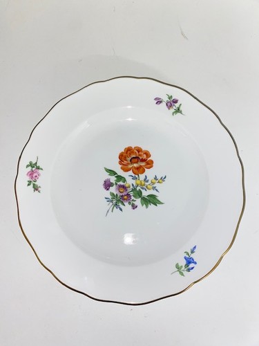 Meissen blume flacher - 3,,