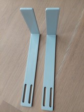 wandkonsole edelstahl weiß 2