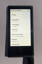 Apple iPod nano 7. Generation Graphit (16GB) MP3 Player Bluetooth