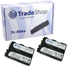 2x AKKU 2000mAh Sony NP-FM500H DSLR-A500 A550 A850 ALPHA