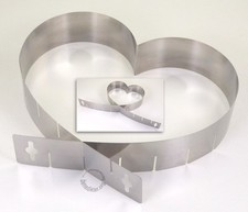 HERZ BACKRAHMEN EDELSTAHL