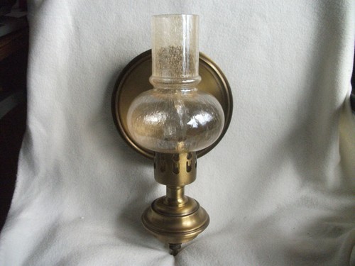 Alte wandlampe messing - wandlampe,