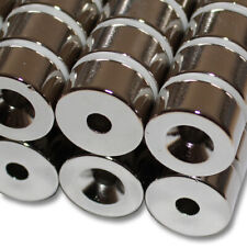 10 NEODYM RING MAGNETE D20x10