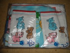 Kinder Duschtuch Handtuch Waschhandschuh Elefant Nilpferd