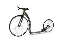 Yedoo Tretroller Wolfer Alu black 28" 20" Sportroller Rennroller 