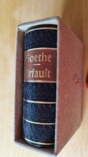 Minibuch Goethe Faust 1. Ausgabe