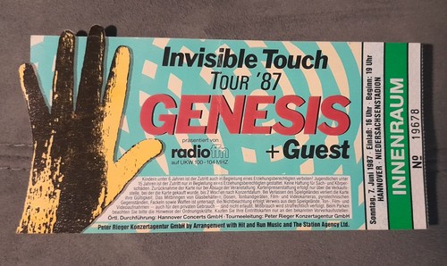Genesis invisible touch tour - invisible,