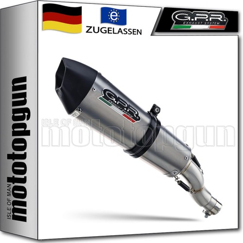 Auspuff zugelassen titan gpr - auspuff,