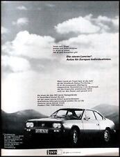 Lancia Beta Coupe, originale Werbung aus 1976