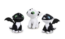  Dragons Plüschtier Nachtschatten Ohnezahn Kuscheltier Drachenzähmen 35 cm Länge