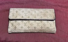 Louis Vuitton LV Portemonnaie Geldbörse  Canvas Mini Lin Porte Tresor  Original