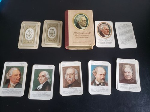 Vintage dichter quartett - dichter,