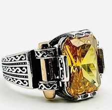 Zirkonia Citrin gelb