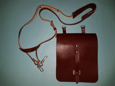 DDR MdI Volkspolizei Kartentasche Leder braun unbenutzt, Vopo VP Bepo MfS NVA