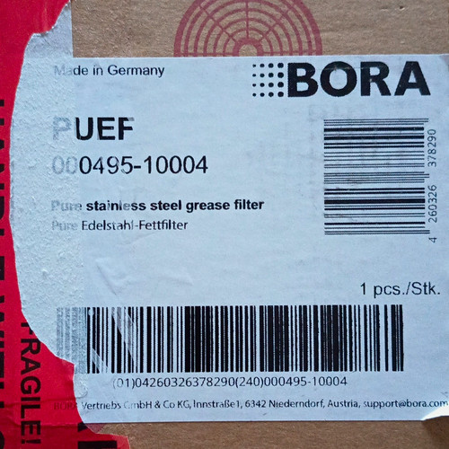 Bora edelstahl fettfilter für - edelstahl-fettfilter,