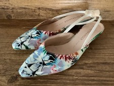Damen Pumps Slingback Peter Kaiser  Bunt Gr 5 Lackleder neuwertig