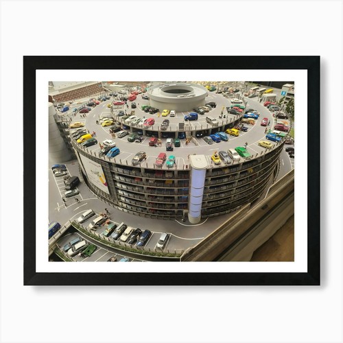 Modellparkplatz kunstdruck - modellparkplatz,