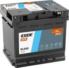 Exide el550 efb - el550,