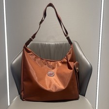 Longchamp Le Pliage Schulter-/Umhängetasche Hobo Messenger Bag Cognac Farbe