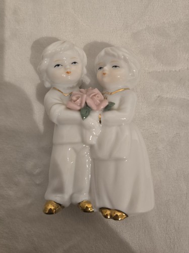 Deko porzellanfigur paar - porzellanfigur,