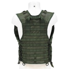 NL Tactical Survival Combat Kampfweste Outdoor Weste Gefechtsweste oliv Gr. M