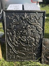 Kamin Platte Massiv Gusseisen St. Georg Drachentöter