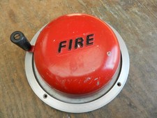 Vintage Perry Barr FIRE BELL.MOD/WD Supplied.Military/ManCave.Dated 1969.