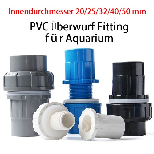 Pvc überwurf rohrverbinder - pvc,