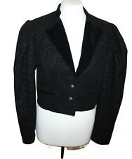 ALTENERDINGER KURZE DAMEN WOLLE TIROLER TRACHTEN WALK JACKE GEWALKT  Gr. 38