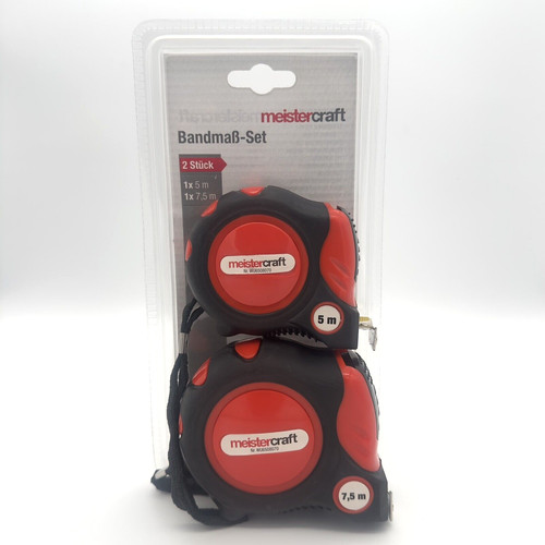 Meistercraft rollmaßband set - meistercraft,