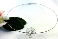 gold Kugel Reif Halsreif