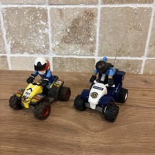 Playmobil Quad Offroad und Police Quad Bike mit Figuren