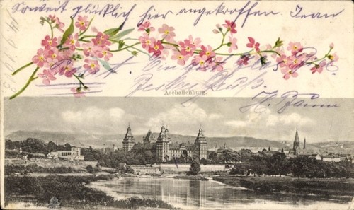 Aschaffenburg in - ak,
